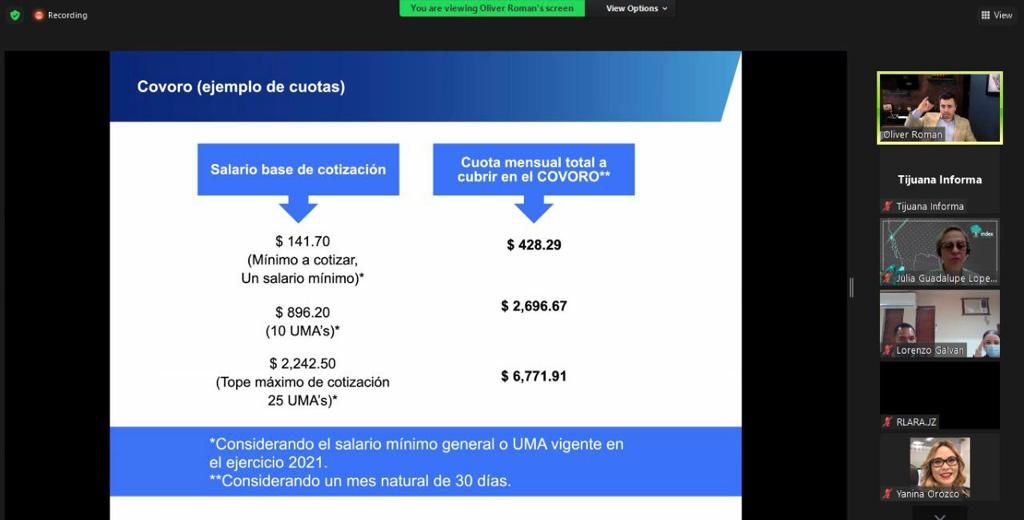 CAPACITÓ INDEX ZONA COSTA SOBRE PENSIÓN Y SEGURO DE RIESGOS DE TRABAJO