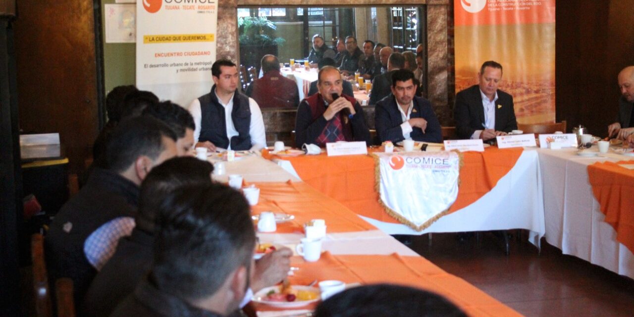 PROPONE COMICE TTR GESTIONAR MAYORES RECURSOS FEDERALES PARA OBRAS EN BC