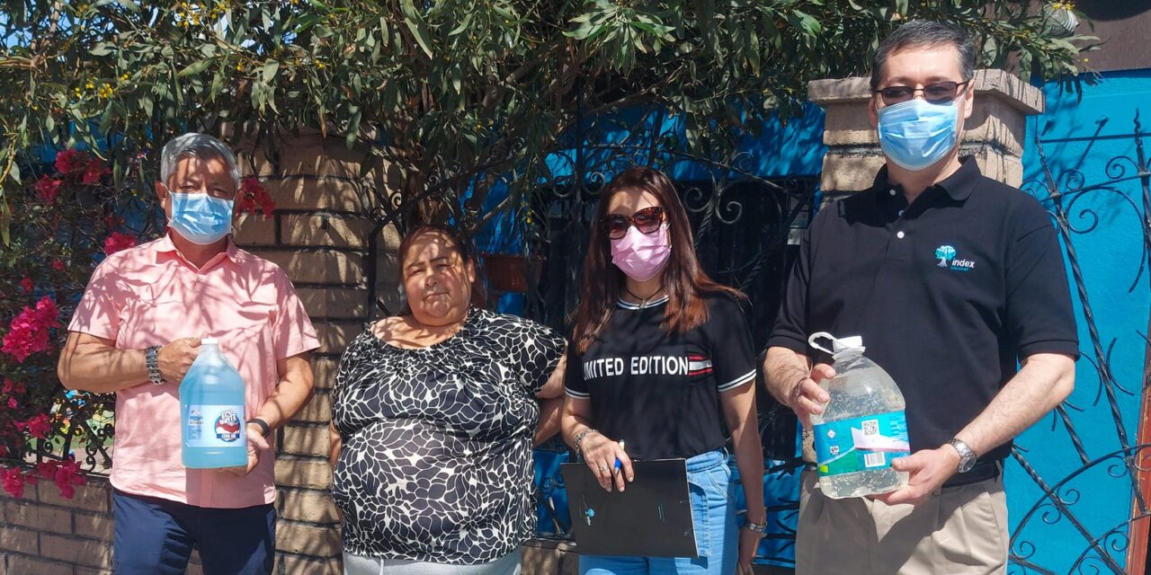 DONARON INDEX MEXICALI Y AMPHENOL MATERIAL SANITARIO A CASA HOGAR