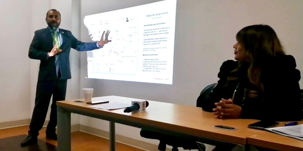 PRESENTÓ CLUSTER ITBAJA PROYECTO DE APP PARA BRINDAR SEGURIDAD A PERIODISTAS