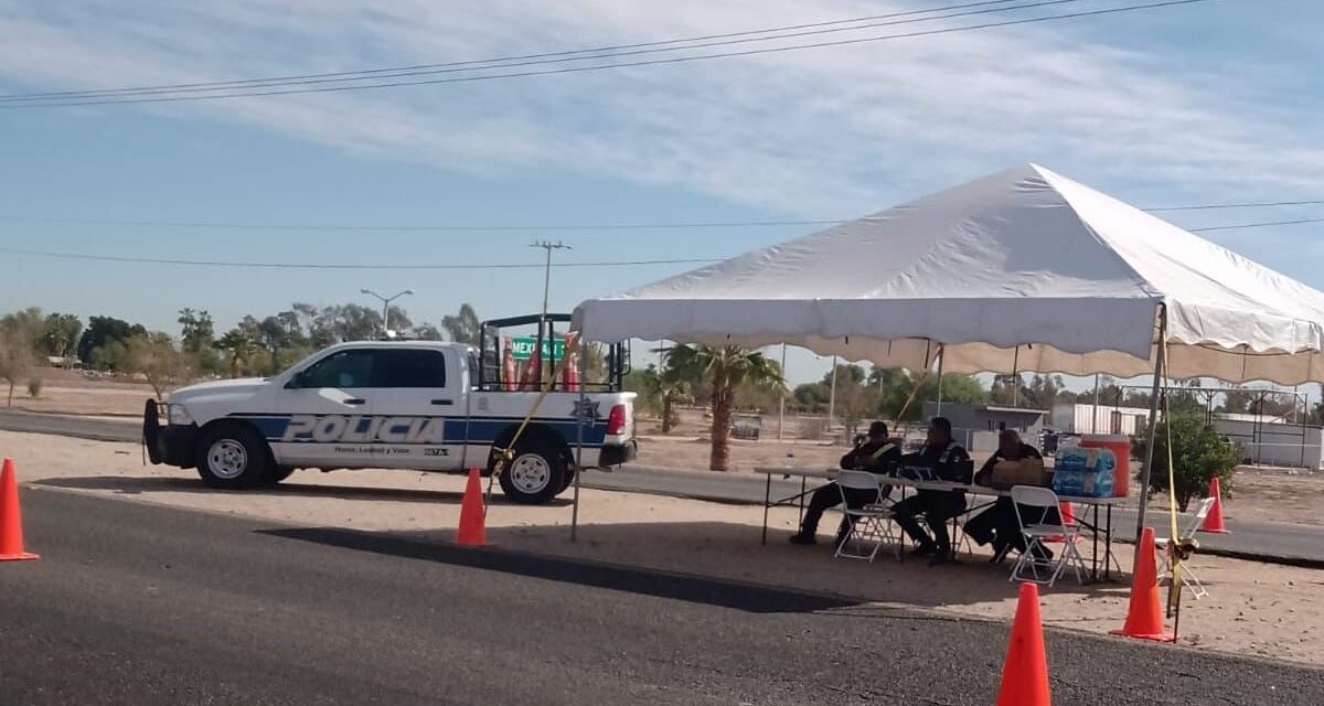 RESGUARDAN FUERZAS DE SEGURIDAD CARRETERAS DE BC ANTE TEMPORADA VACACIONAL