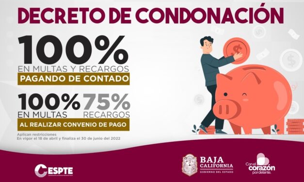 INVITAN A APROVECHAR EL NUEVO DECRETO DE CONDONACIÓN