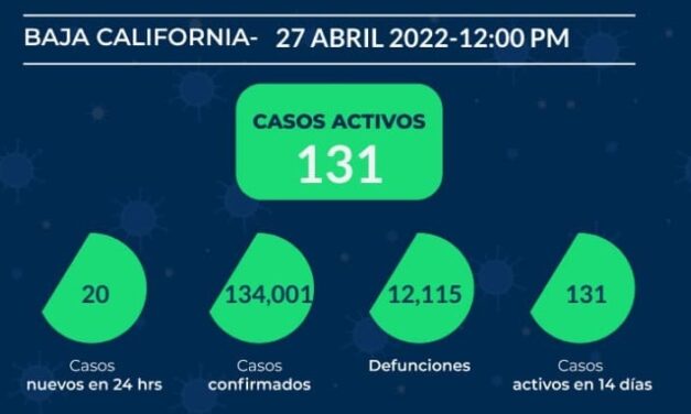 REPORTE ESTATAL DE COVID EN BC