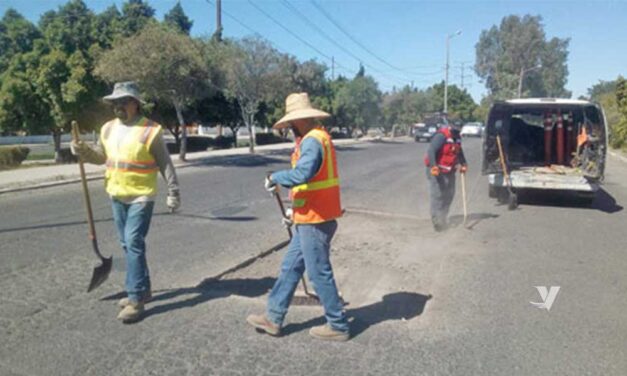 INICIA PROGRAMA DE BACHEO Y REENCARPETADO EN TECATE