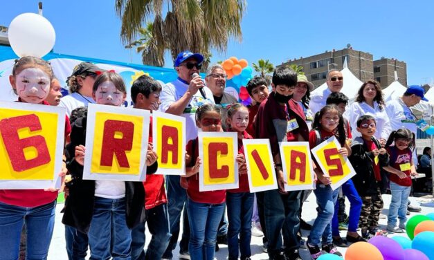 FESTEJARON EN CANACO TIJUANA A 800 NIÑAS Y NIÑOS