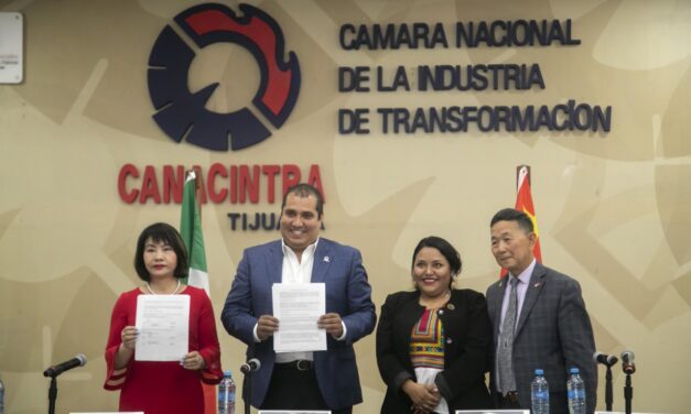 ESTABLECE CANACINTRA TJ ALIANZA CON ASOCIACIÓN CHINA PARA ATRAER PROVEEDURÍA