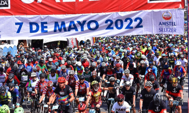 LOGRÓ PASEO CICLISTA 30 MDP CON 5 MIL PARTICIPANTES