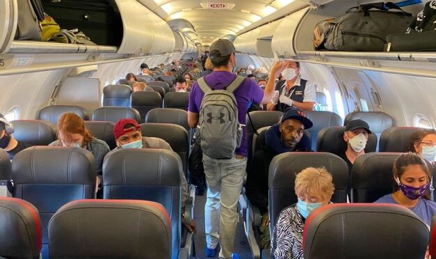 ESTÁ EL TRÁFICO DE PASAJEROS AÉREOS A UN 22% POR DEBAJO DEL 2019