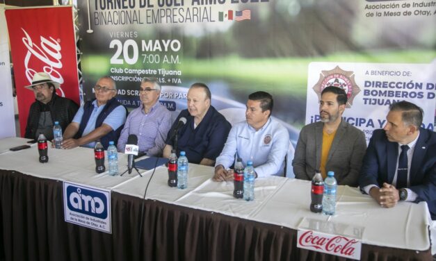 ALISTA AIMO TORNEO DE GOLF 2022 EN APOYO A BOMBEROS DE TIJUANA