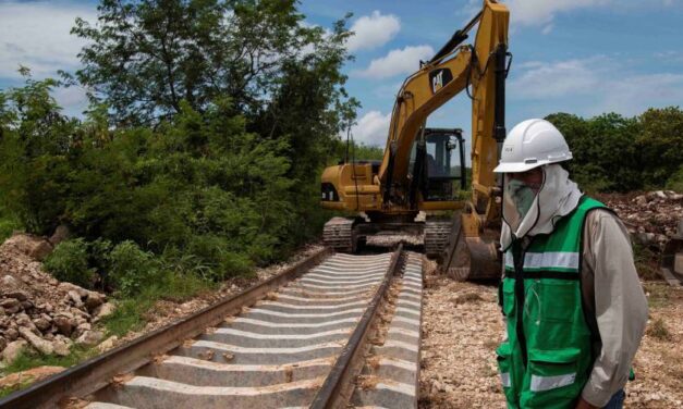 PRESENTA TRAMO 1 DEL TREN MAYA AVANCE DEL 70%