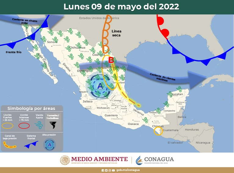 SE REPORTAN TEMPERATURAS MÁS FRESCAS Y RÁFAGAS DE VIENTO PARA LOS PRÓXIMOS DÍAS: CEPC