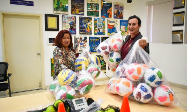 APOYA INDE CON MATERIAL DEPORTIVO AL FESTIVAL DEL DIA DEL NIÑO Y DE LAS MADRES