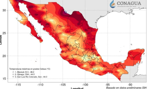 INICIA EL MES CON ALTAS TEMPERATURAS EN MEXICALI