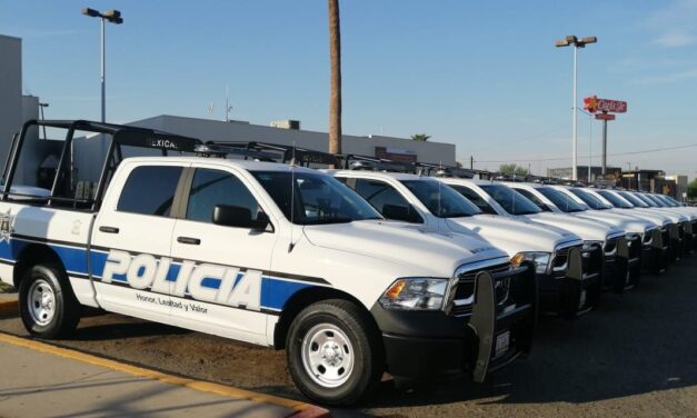 OPERA POLICÍA DE MEXICALI SOLO CON EL 23% DE PATRULLAS
