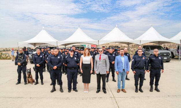 SE INCORPORAN 102 NUEVOS POLICÍAS PARA BC