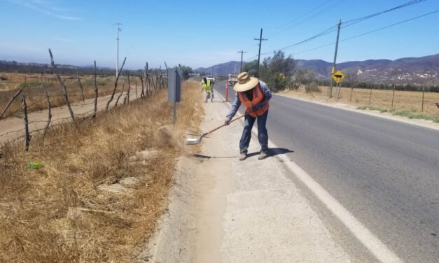 INVIERTE SICT 10 MDP EN CONSERVACIÓN DE LA RED CARRETERA DEL VALLE DE GUADALUPE