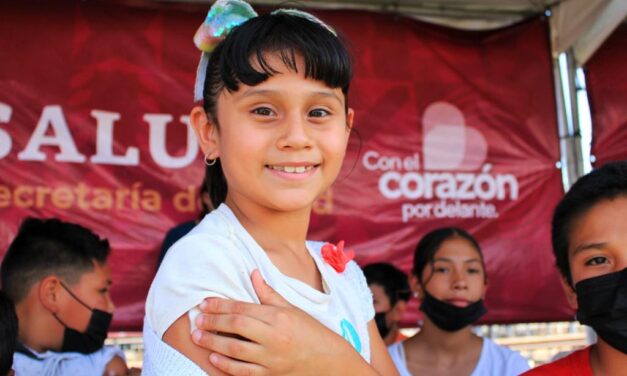 VAN MÁS DE 100 MIL NIÑAS Y NIÑOS VACUNADOS CONTRA EL COVID-19 EN BC 