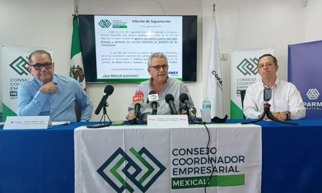 DESTINÓ MEXICALI SOLO 6% DE SU PRESUPUESTO PARA OBRA PÚBLICA
