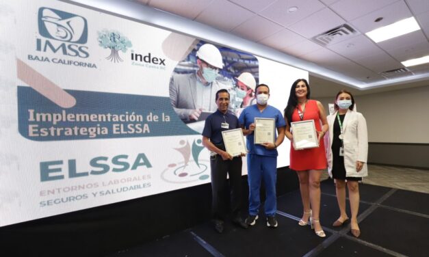 RECONOCIERON A SOCIOS DE INDEX ZONA COSTA CON CERTIFICACIÓN ELSSA DEL IMSS