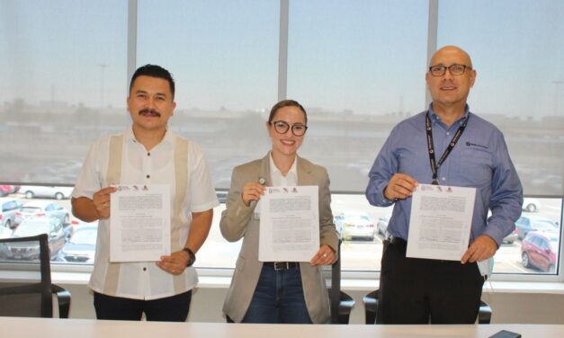 UNIERON ESFUERZOS CECYTE BC Y COLLINS AEROSPACE 