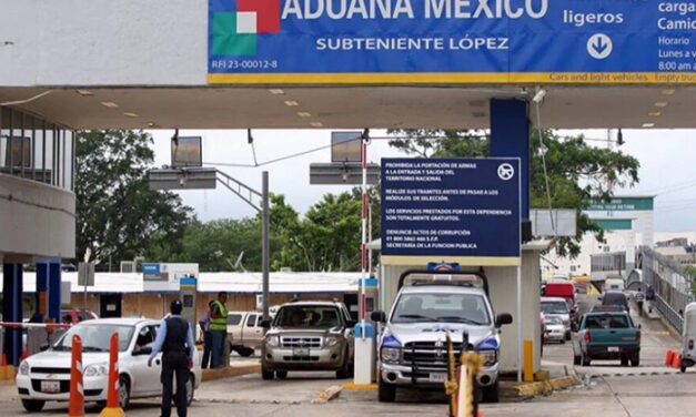 CAPTÓ 722.3 MDP RECAUDACIÓN DE ADUANAS DE ENERO A AGOSTO