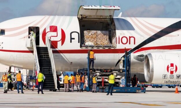 INAUGURÓ AIFA SU TERMINAL DE CARGA