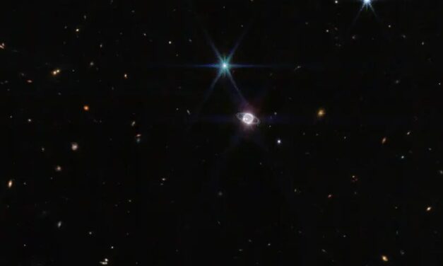 TOMÓ TELESCOPIO JAMES WEBB LA IMAGEN MÁS CLARA DE LOS ANILLOS DE NEPTUNO