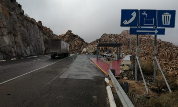 CERRARON TRAMO DESCENDENTE DE LA RUMOROSA POR DERRUMBE