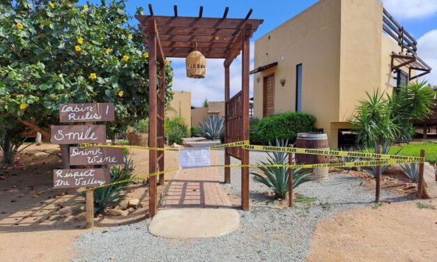 COLOCA SMADS SELLOS DE SUSPENSIÓN EN DOS NEGOCIOS DEL VALLE DE GUADALUPE
