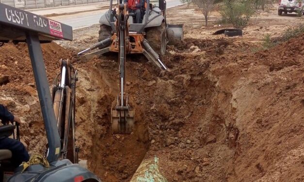 AVANZA CESPT EN LAS REPARACIONES DE FUGA EN ACUEDUCTO FLORIDO-POPOTLA