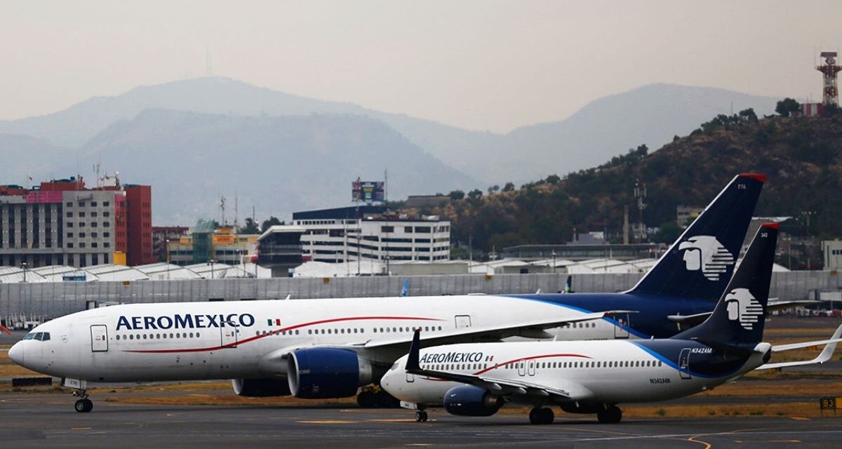 REPORTÓ AEROMÉXICO INGRESOS POR 21 MIL 400 MDP EN EL TERCER TRIMESTRE