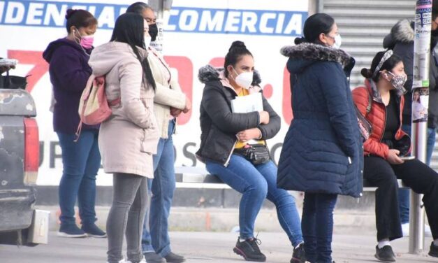 ADVIERTEN RIESGOS POR DESCENSO DE TEMPERATURA
