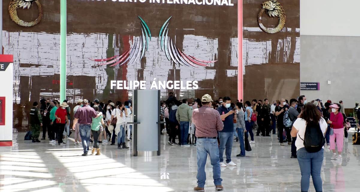 CATALOGAN AL AIFA COMO AEROPUERTO DESAPROVECHADO