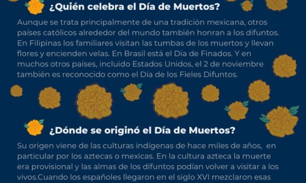 DÍA DE LOS MUERTOS: EL ORIGEN DE LA CELEBRACIÓN