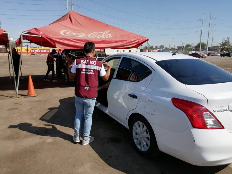 CONTEMPLA BC QUEDAR 5% DEBAJO DE LA META DE REGULARIZACIÓN VEHICULAR