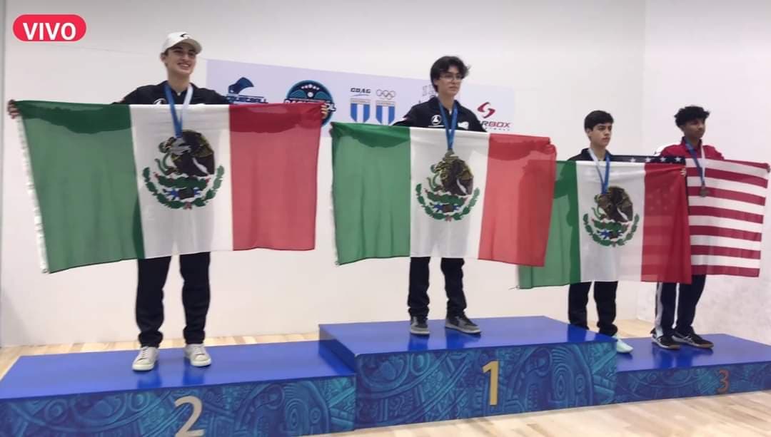 OFRECEN BAJACALIFORNIANOS GLORIOSA ACTUACIÓN EN EL MUNDIAL DE RAQUETBOL