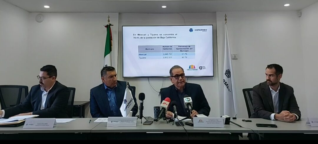 SEÑALA COPARMEX MEXICALI INCREMENTO DE 8% EN DELITOS