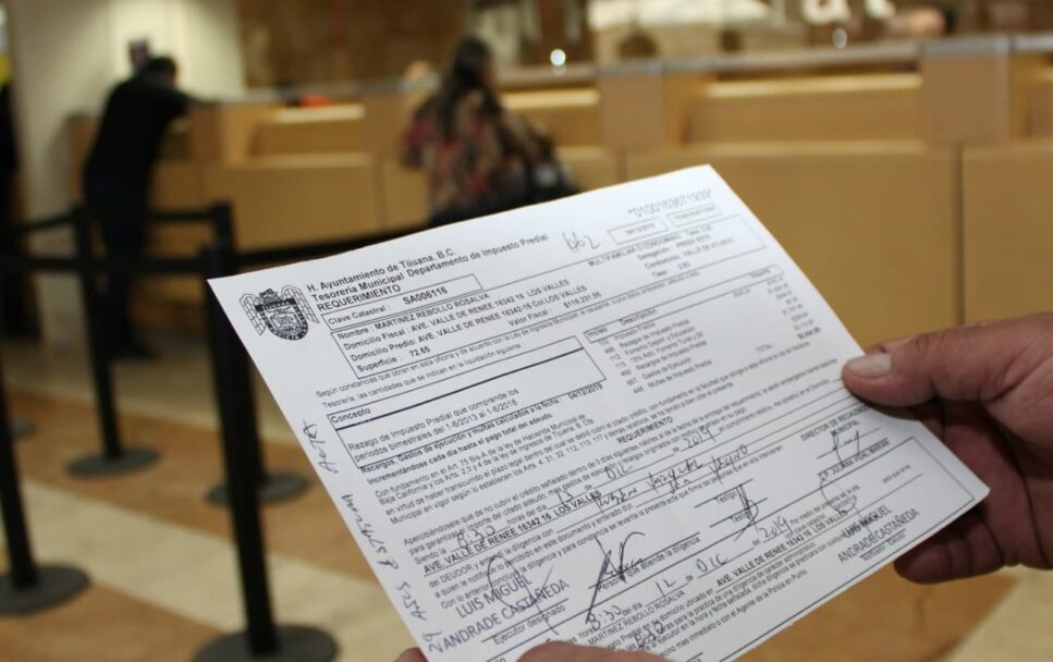 RECAUDÓ GOBIERNO DE TIJUANA EN 2022 MÁS 1,000 MDP POR IMPUESTO PREDIAL
