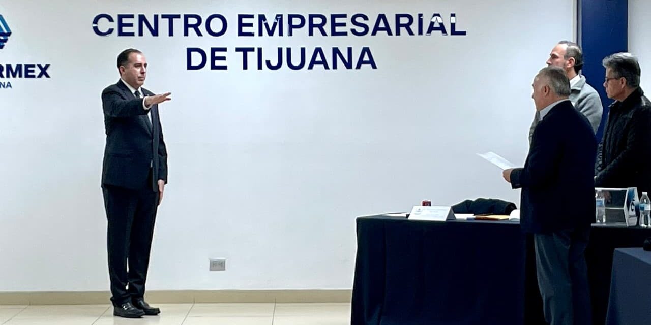 ELIGIERON A ROBERTO VEGA SOLÍS COMO PRESIDENTE DE COPARMEX TIJUANA