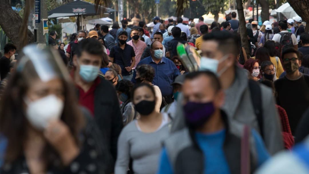 LLEVA MÉXICO 6 SEMANAS A LA BAJA EN CASOS DE COVID