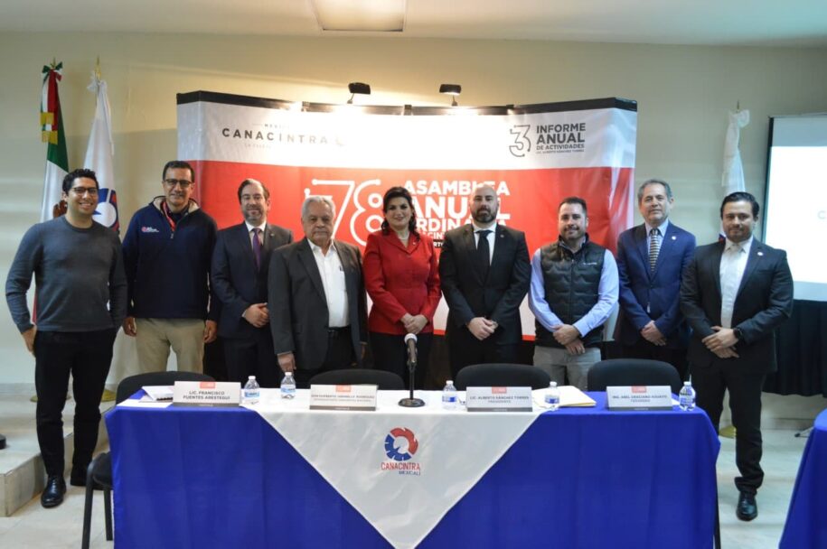 REELIGIERON A ALBERTO SÁNCHEZ TORRES COMO PRESIDENTE DE CANACINTRA MEXICALI
