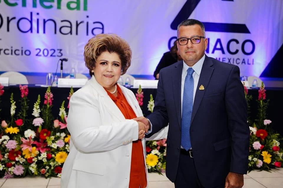 ASUMIÓ JOSÉ ANTONIO VILLA GONZÁLEZ LA PRESIDENCIA DE CANACO MEXICALI