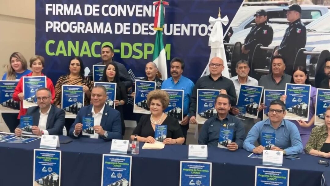 OFRECERÁN COMERCIOS DE CANACO MEXICALI DESCUENTOS A OFICIALES DE DSPM
