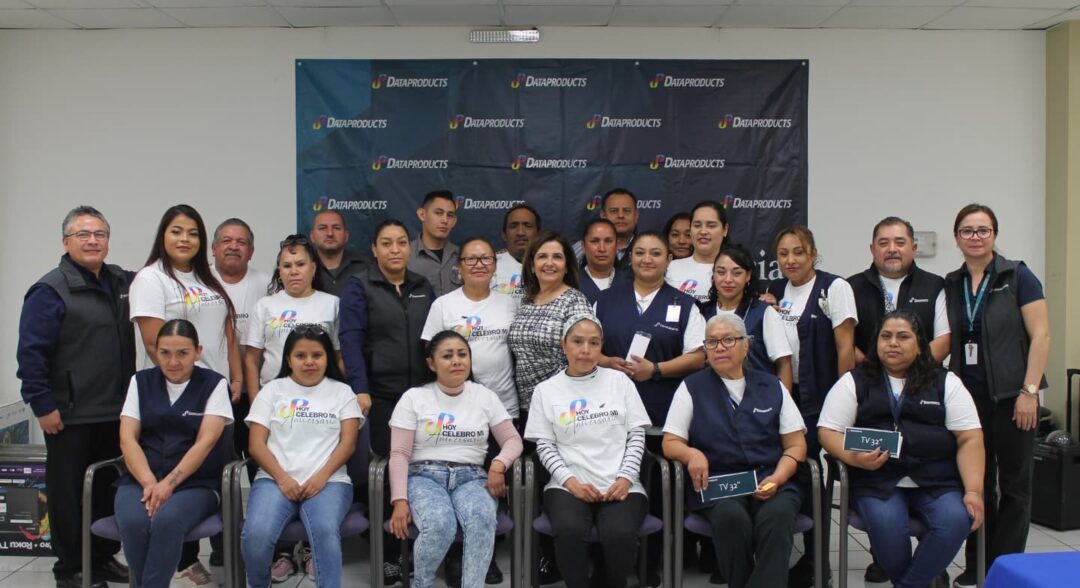 DESTACA DATAPRODUCTS POR LA LEALTAD DE SUS COLABORADORES