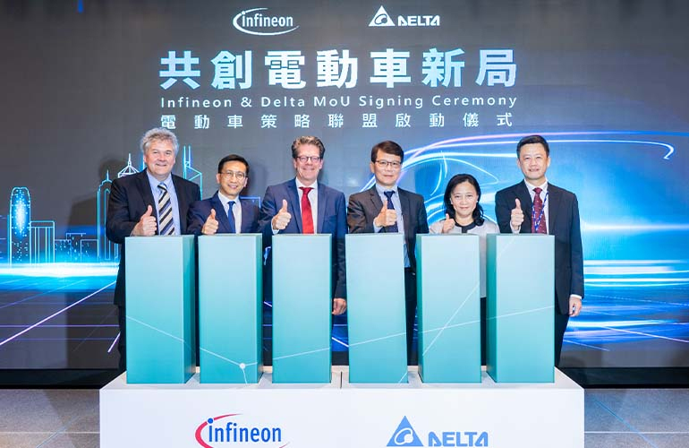 COLABORAN INFINEON Y DELTA ELECTRONICS PARA EL DESARROLLO DE LA ELECTROMOVILIDAD
