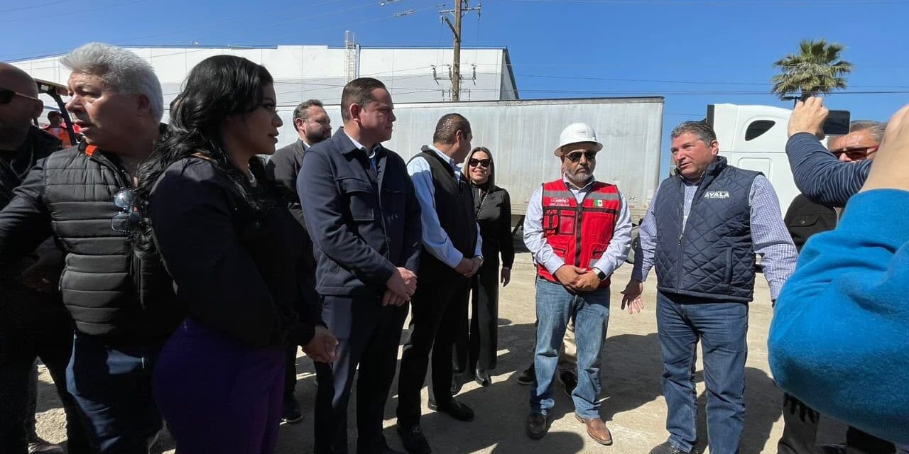 INVERTIRÁN 44 MDP PARA MEJORAR EL CALLEJÓN DE EXPORTACIONES EN TIJUANA