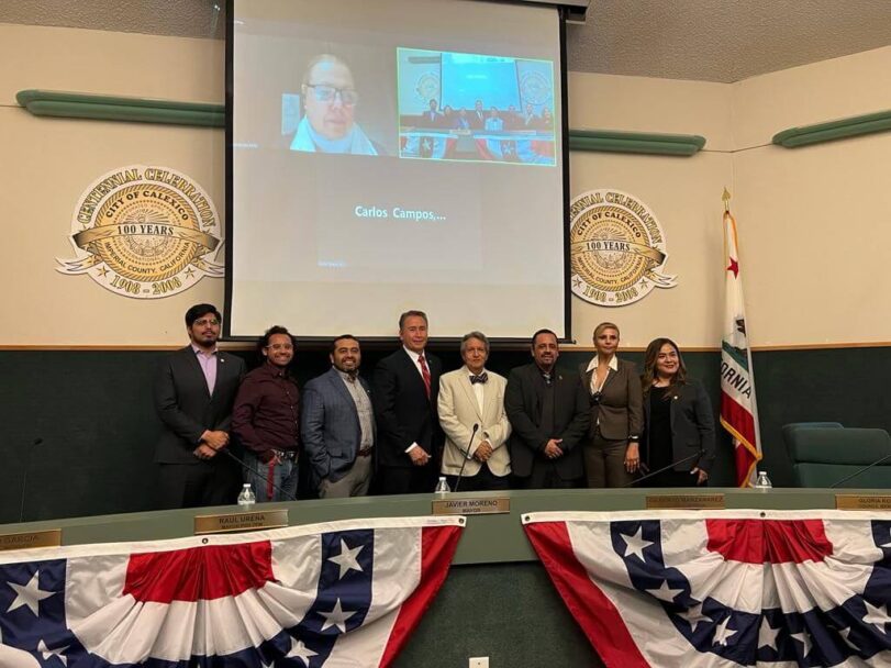 FIRMÓ GOBIERNO DE ENSENADA ACUERDO DE HERMANAMIENTO CON CALEXICO