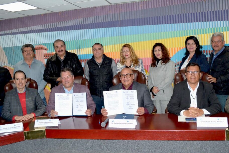 FIRMARON CONVENIO ASOCIACIÓN DE AGENTES ADUANALES DE TIJUANA Y TECATE CON CANACO