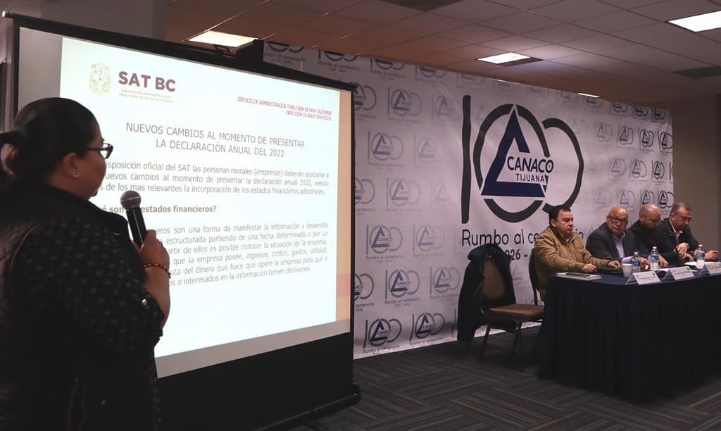 SOLICITARÁ CANACO TIJUANA AMPLIAR PLAZO PARA DECLARACIÓN DE IMPUESTOS