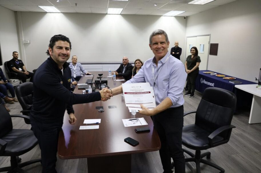 CERTIFICÓ STPS BC A VALUTECH RECONEXT COMO EMPRESA SEGURA